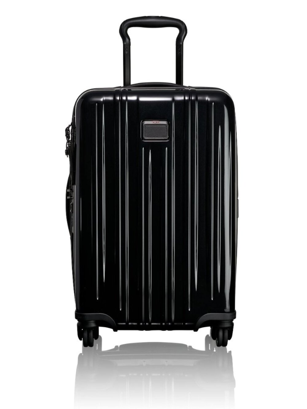 Tumi V3 International Hardshell Carry-On Spinner Suitcase in Glossy Black, EUC